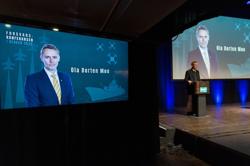 Forsvarskonferansen i Bergen 2026. Foto: Eivind Senneset.